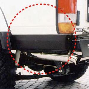 リアサイドガーニッシュ ランドクルーザー70 (ロング車)