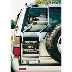 [代引不可]4x4エンジニアリング SUSリアラダー ランドクルーザー95プラド(ベントタイプ)