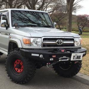 4×4エンジニアリング マッドガードレスエンド ランドクルーザーGDJ76