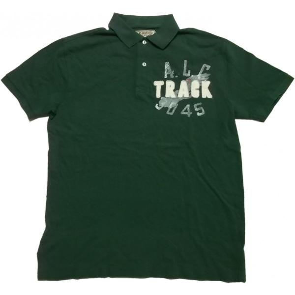 アメリカンリビング 半袖 鹿の子 ポロシャツ グリーン メンズ American Living 00...