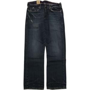 アメリカンリビング ブルー デニム ジーンズ ストレート メンズ American Living 0...