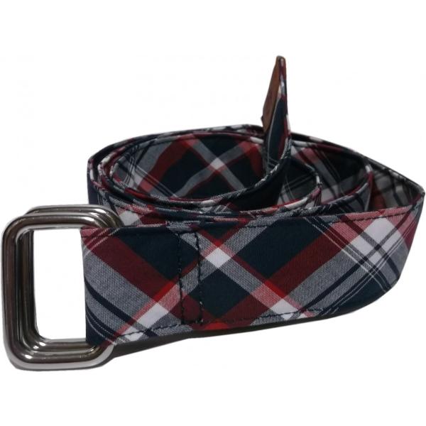 【並行輸入品】 ブルックスブラザーズ 布ベルト マドラスチェック 紺 ネイビー メンズ Brooks...