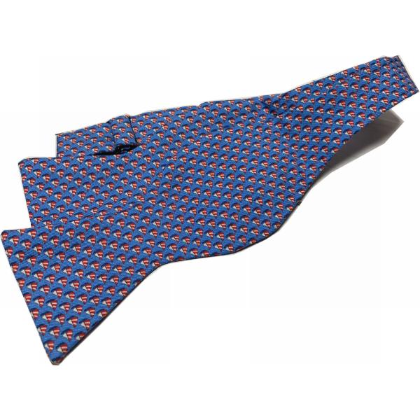 【並行輸入品】 ブルックスブラザーズ シルク ボウタイ 蝶 ネクタイ アメリカ製 ブルー メンズ B...