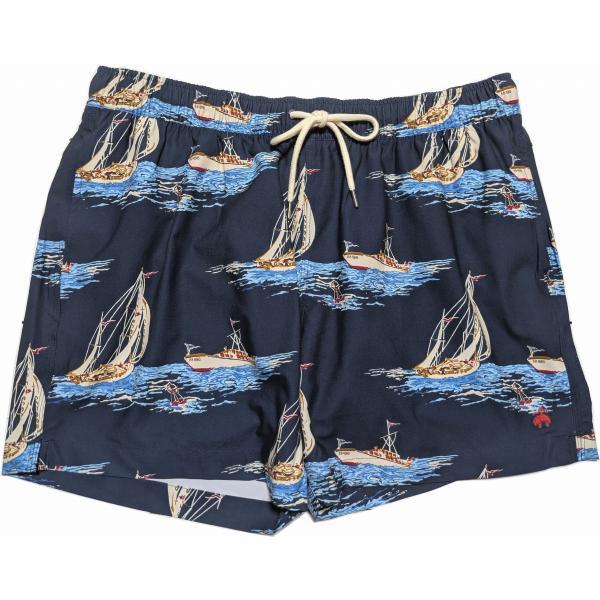 【並行輸入品】 ブルックスブラザーズ 海水パンツ スイムパンツ サーフトランクス 水着  ネイビー ...