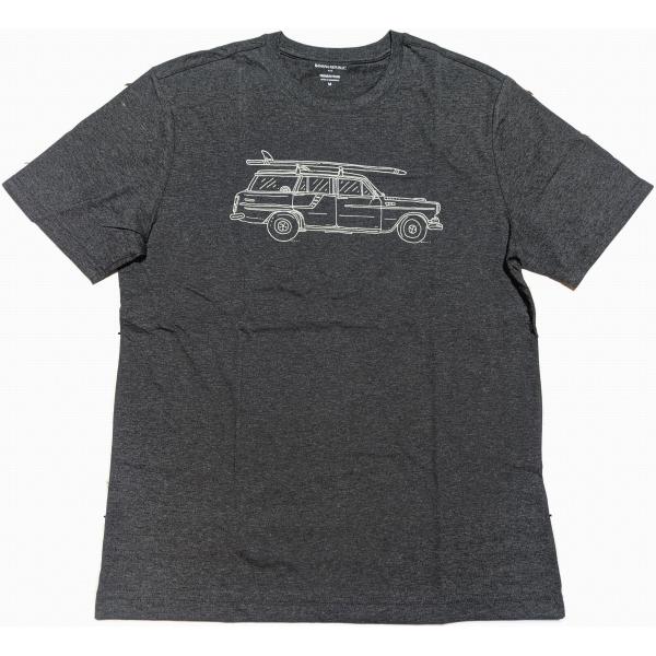 【並行輸入品】 バナナリパブリック 半袖 プリント Tシャツ チャコールグレー メンズ BANANA...