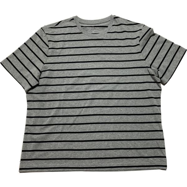 【並行輸入品】 バナナリパブリック 半袖 ボーダー Tシャツ グレー メンズ BANANA REPU...