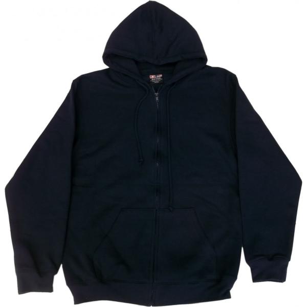 ベイサイド アメリカ製 ジップアップ スウェットパーカ ネイビー メンズ BAYSIDE SWEAT...