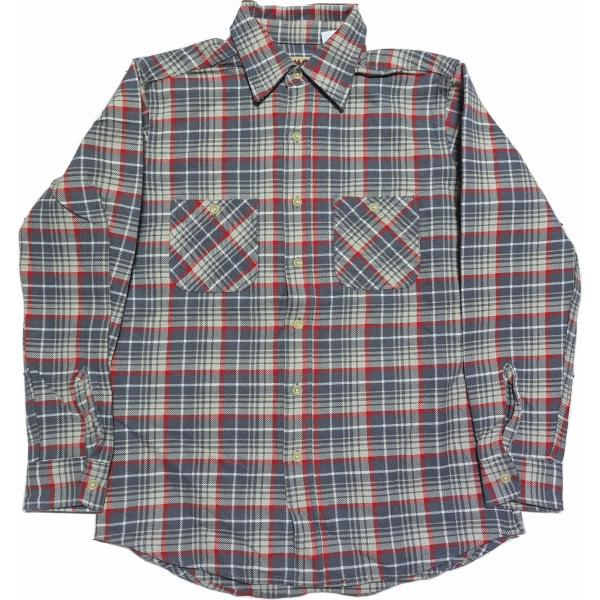 カムコ ヘビーコットン フランネルシャツ グレー メンズ CAMCO FLANNEL SHIRTS ...