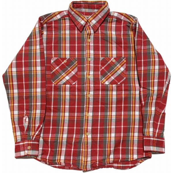 カムコ ヘビーコットン フランネルシャツ レッド メンズ CAMCO FLANNEL SHIRTS ...