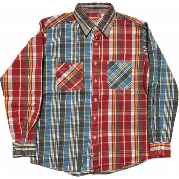 カムコ ヘビーコットン フランネルシャツ クレージー メンズ CAMCO FLANNEL SHIRT...