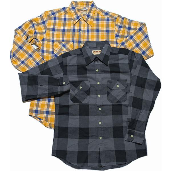 カムコ 長袖 コットン チェック ワークシャツ メンズ CAMCO L/S 2 PLAID WORK...