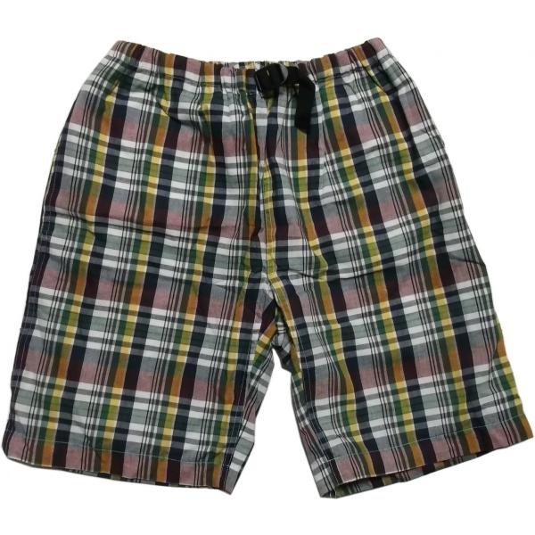 カムコ マドラスチェック ショートパンツ メンズ CAMCO SHORT PANTS 001