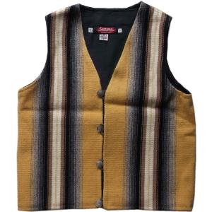 未使用品 ジオトロワーク Geo TROWARK チマヨ柄 ニット ベスト 2024AW