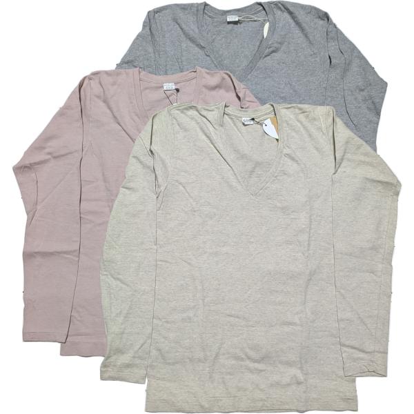 エントリーSG シンフォニー ENTRY SG 長袖 Vネック Tシャツ メンズ 日本製 SYMPH...