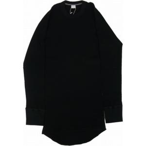 エントリーエスジー フラックス ENTRY SG 長袖 サーマル Tシャツ アンティークブラック メンズ 日本製 FLUX ANTIQUE BLACK 070