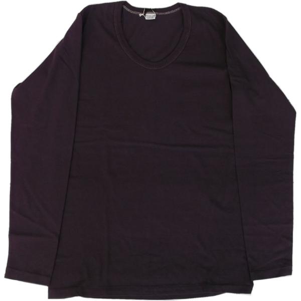 エントリーSG ハロプラス ENTRY SG 長袖 Uネック Tシャツ ブラックベリー メンズ 日本...