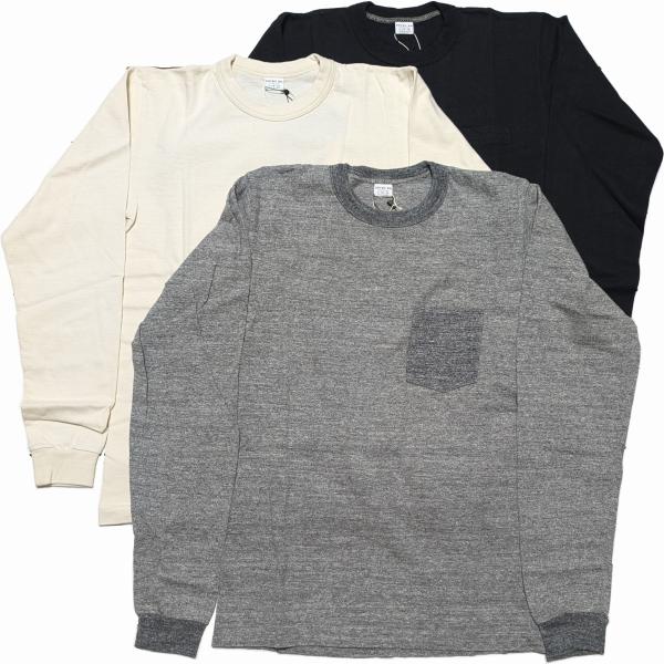 エントリーSG プエブロ 7色 ENTRY SG ポケット付き 長袖 Tシャツ メンズ 日本製 PU...