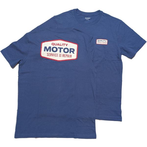 オールドネイビー 半袖 バックプリント Tシャツ ライトネイビー メンズ アメカジ OLD NAVY...