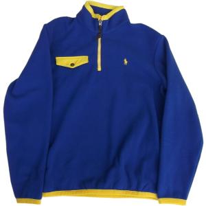 ポロ ラルフローレン ワンポイント プルオーバー フリースジャケット