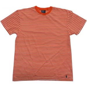 ポロ ラルフローレン 半袖 ボーダー Tシャツ オレンジ メンズ Polo Ralph Lauren 063｜shufflestore