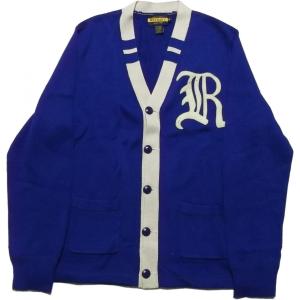 ラグビー ラルフローレン コットン カーディガン ブルー メンズ RUGBY Ralph Lauren　049｜shufflestore