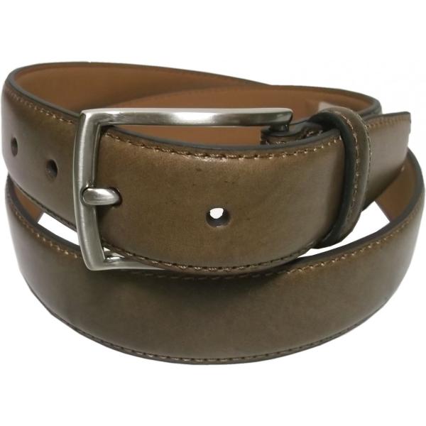 ウィルレザーグッズ 本革製 レザーベルト ブラウン メンズ WILL LEATHER GOODS 0...