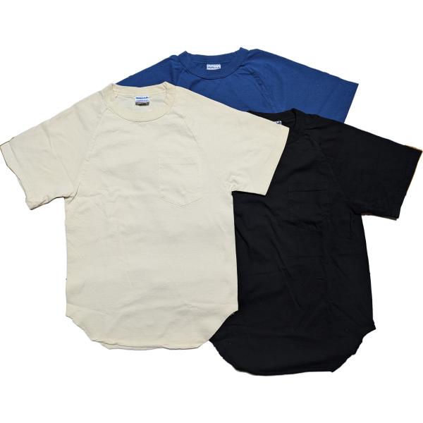 ワラワラスポーツ ショートスリーブ ベースボールT ウィズポケット メンズ  Tシャツ 日本製 WA...