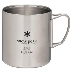 snow peak（スノーピーク） ステンレス真空マグ 450 [Stainless Vacuum