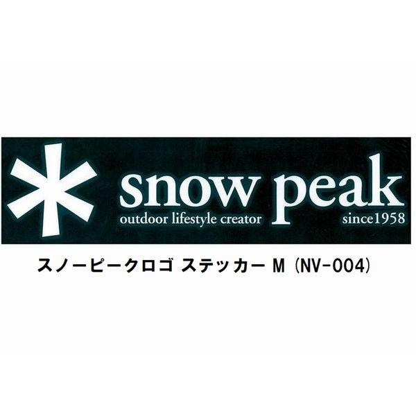 【在庫処分セール】【スノーピーク】 NV-004 / スノーピーク ロゴステッカー M(NV-004...