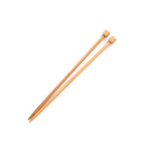ミニ玉付2本針　23cm　単品　7mm・8mm・10mm｜棒針 編み針