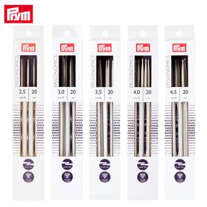 エルゴノミクス ダブルポイント棒針5本針 20cm 2.5mm 3.0mm 3.5mm 4.0mm 4.5mm Prym プリム ドイツ製
