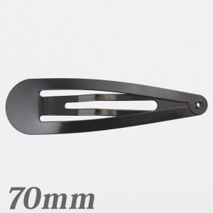 スリーピン 黒 2個入   ヘア アクセサリー金具 ピン ヘアピン パッチン