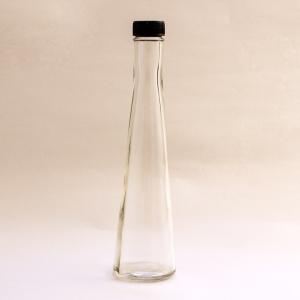 ガラスビン 円錐形 H24cm HBM-10 | ハーバリウム 材料 植物標本 インテリア ガラス ボトル 容器【在庫限り】｜shugale1