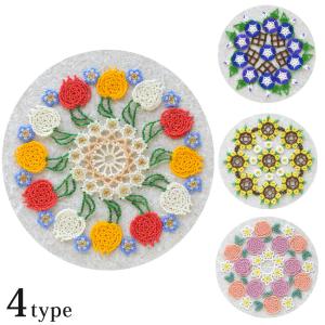 MIYUKI ビーズレーシング ドイリーキット フラワー