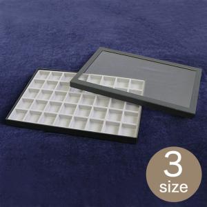 アクリル蓋紙箱 ケース 全3サイズ   ルースケース用 ケース蓋 アクリル 紙製 30×30mm用 40×40mm 50×50mm用