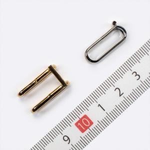 帯留めパーツ パイプ型 20×10mm 1個入...の詳細画像2