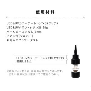 【レシピ】お花の立体ピアス | 作り図 レシピ...の詳細画像1
