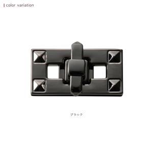 鞄金具 ヒネリ レクタングル小 | パーツ 鞄...の詳細画像1