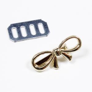 クラフトハートトーカイ CraftCafe フックポニー 楕円 ゴールド 1個