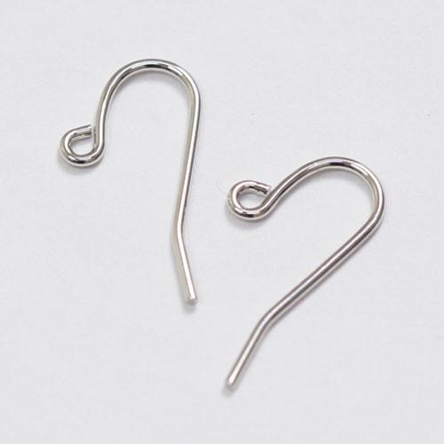 ピアス 金具 フックピアス シルバー｜パーツ ピアスパーツ ピアス金具 アクセサリー金具 アクセサリ...