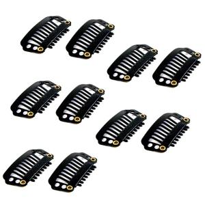 ビーズ ヘアパーツ コーム付きミニパッチン 10個入り ビーズ コーム付 カチューシャ ウィッグ 固定 ハロウィン