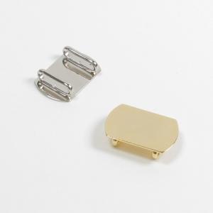 帯留めパーツ 貼り付け用 16×26mm | アクセサリー金具 帯どめ 帯止め 帯飾り パーツ 台座 成人式 七五三 お正月 和装 和服 着物 浴衣 手作り