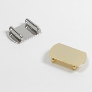 帯留めパーツ 貼り付け用 18×30mm   アクセサリー金具 帯どめ 帯止め 帯飾り パーツ 台座 成人式 七五三 お正月 和装 和服 着物 浴衣 手作り