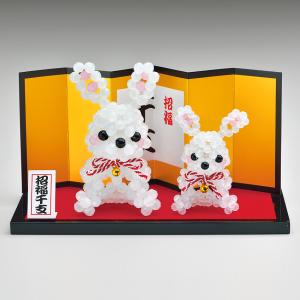 干支キット 宝来親子卯 CR-93 干支卯 クラフトビーズ