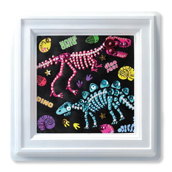 TOHO ビーズキット ミニプッシュ スケルトンダイナソー G-434 | 子ども 子供 キッズ 小...