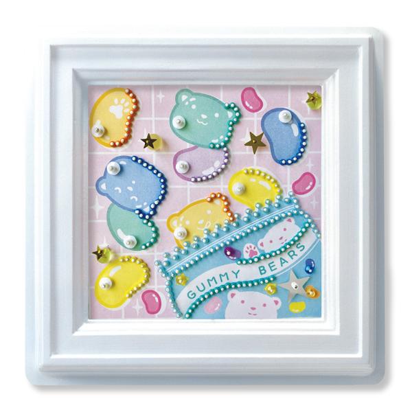 TOHO ビーズキット ミニプッシュ ぷにぷにくまグミ G-435 | 子ども 子供 キッズ 小学生...