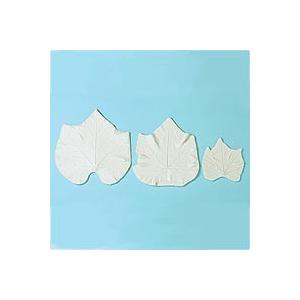 粘土 用具 押し型・抜き型 葉型・花弁型 白プラ製 ぶどう葉脈 | サン工業  日清アソシエイツ｜shugale1