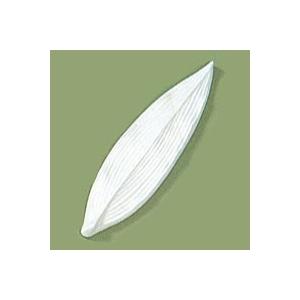 粘土 用具 押し型・抜き型 葉型・花弁型 白陶器製 葉型スズラン 大 ジャックス