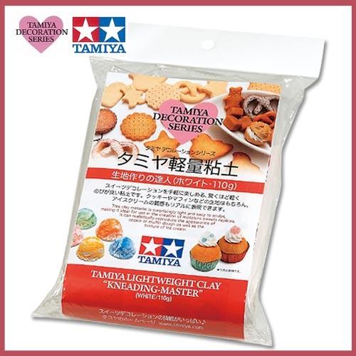 粘土 用具 タミヤ デコレーションシリーズ タミヤ軽量粘土 生地作りの達人 ホワイト・110g
