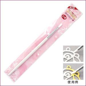 粘土 用具 筆 クレイジュエリー短軸平筆0号 日清アソシエイツ